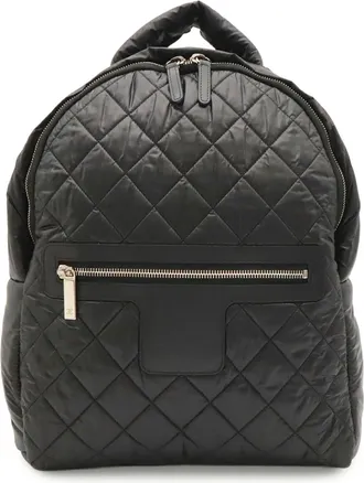 Chanel Black Bordeaux Quilting Backpack (Pre-Owned)