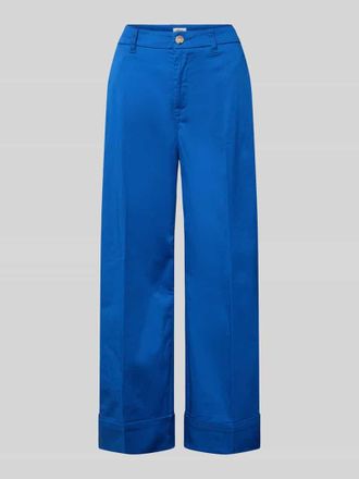 s.Oliver Red Label Wide Leg Culotte aus Baumwoll-Mix in Royal, Gr&ouml;&szlig;e 36
