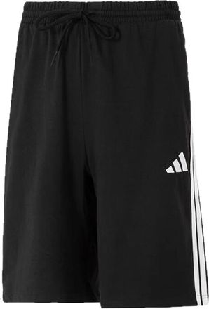 adidas Essential 3-Stripes Single Shorts 10-Inch Asia Sizing Black JE6405