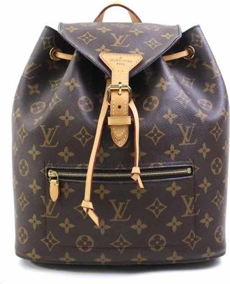Louis Vuitton Brown Monogram Backpack (Pre-Owned)