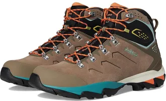 Asolo Acadia Mid Lth GTX Womens Climbing Shoes Dodo Beige/Harbor G : 10.5 B - Medium, Leather