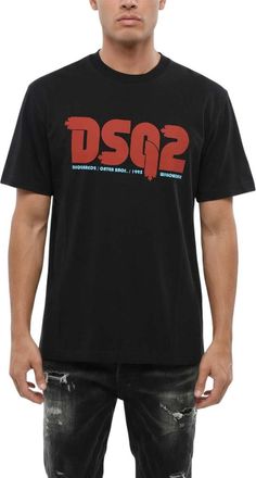 Dsquared2 Black Crew Neck T-Shirt