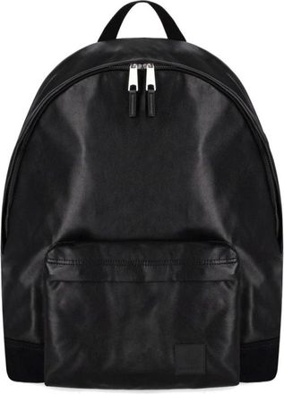 Carhartt Work in Progress Tassen, Heren, Zwart, ONE Size, Katoen, Zwarte Eco-Leren Norwich Rugzak