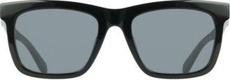 Ferragamo 55mm Gradient Rectangle Sunglasses in Black at Nordstrom