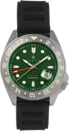 Nautis Global Dive Green Dial Mens Watch 18093R-D