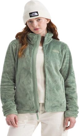 The North Face Osito Jacket Womens Slate Moss Raschel Fleece Full Zip GBO3453