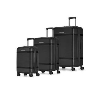 Bugatti Wellington 3 Piece Hardside Luggage Set with TSA Lock in Black at Nordstrom, Size Medium