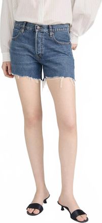 Frame Denim Long Hang Short In Goose