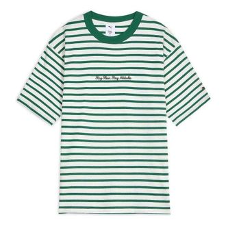 Puma x Monday Sleeping Club Stripe T-Shirt Warm White 638991-87