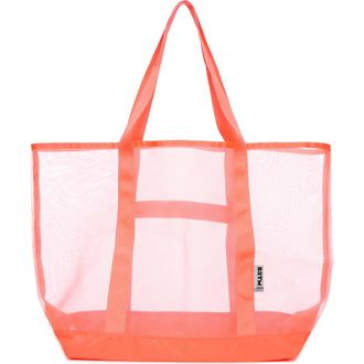 Baboon to the Moon Mesh Tote in Neon Punch at Nordstrom