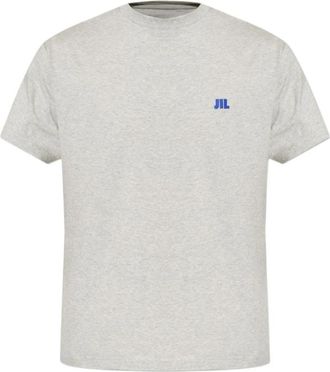 Jil Sander J45048 T-shirt - Heren - T-shirts - Grijs - XL - Nylon - Tops