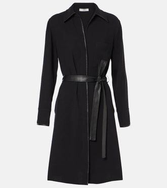 Vince Belted midi dress