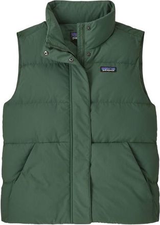 Patagonia Sisar Down Vest Daunengilet f&uuml;r Damen | oliv
