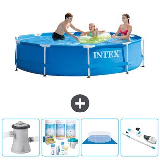 Intex Piscina Con Estructura Redonda - 305x76 Cm - 7-piezas S21019