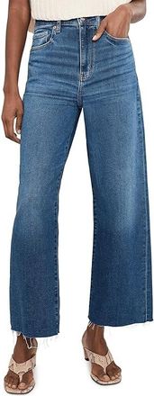 Daze Pleaser High-rise Wide Ankle In Uptown Womens Clothing Uptown : 32 28, Cotton/Denim/Polyester