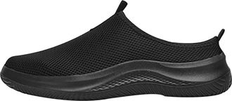 Generic Outdoor Shoes Men Summer Sports Shoes Mesh Jogging Shoes Soft Sole Trainers Breathable Trainers Slip On Casual Shoes Lightweight Outdoor Shoes Cushion