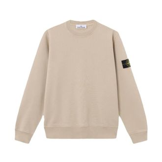 Stone Island Crewneck Sweatshirt - male - Stone Island - Sweatshirts - Beige - 2XL - Sweatshirts & Hoodies
