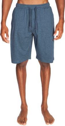 Unsimply Stitched Lightweight Lounge Shorts in Melange Medium Blue at Nordstrom Rack, Size Xx-Large