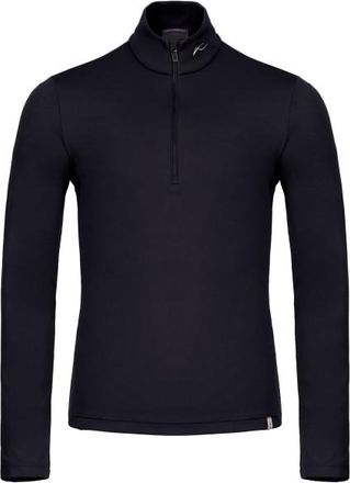 Kjus Feel Midlayer Half-Zip Skiunterw&auml;sche f&uuml;r Herren | schwarz/blau