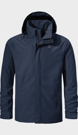 Sch&ouml;ffel Outdoorjacke SCH&Ouml;FFEL Jacket Gmund M, Herren, Gr. 46, blau (8820, blau), Oberstoff: Aussenseite: 100% Polyester; (Membran: Polyurethan); Futter Rumpf 