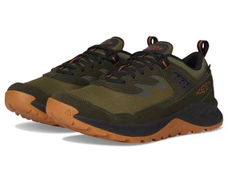 Keen Hightrail Waterproof Mens Shoes Winter Moss/Gold Flame : 14 D - Medium, Leather/Rubber