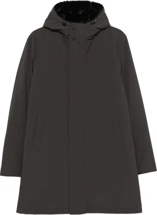 Herno Faux-fur Collar Hooded Parka