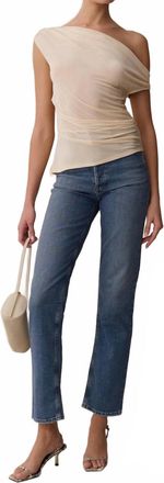 Few Moda Myrine Top In Champagne