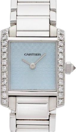 Cartier Tank Fran&ccedil;aise Cadran C Motif White Gold Watch