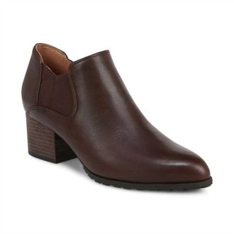 Vionic Womens Belmont Ankle Boots In Dark Brown