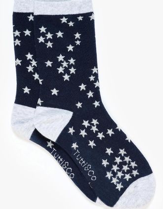 Tutti & Co Womens Destiny Socks - Black