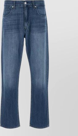 7 For All Mankind modern straight leg denim five pocket trousers