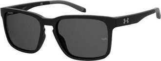 Under Armour UA ASSIST 2 Polarized 08A/M9 Mens Sunglasses Black Size 57