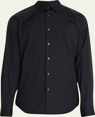 Theory Mens Sylvain Tailored-Fit Sport Shirt