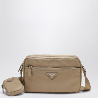 Prada Crossbody bag in camel Re-Nylon