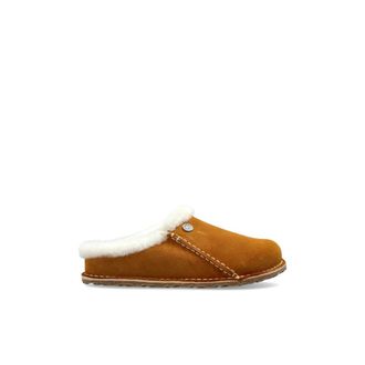 Birkenstock Zermatt Premium Su&egrave;de pantoffels - Dames - Pantoffels - Bruin - 36 EU - Su&egrave;de - Schoenen