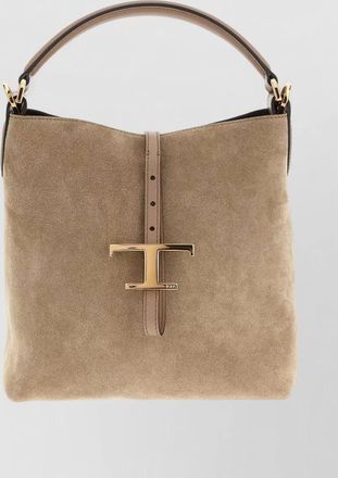 Tod's t mini bucket bag adjustable strap top handle