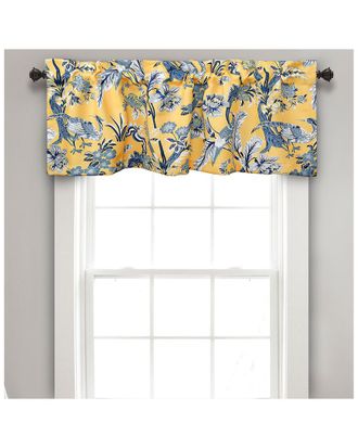 Triangle Home Fashions Dolores Room Darkening Valance Curtain