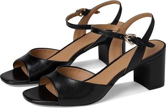 Aerosoles Gerda Womens Wedge Shoes Black Shiny Leather : 6.5 M, Faux Leather