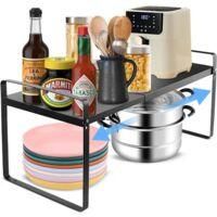 OEM Estante Met&aacute;lico Deslizante Para Almacenamiento En Cocina/ba&ntilde;o/encimera/portautensilios - Crezuo