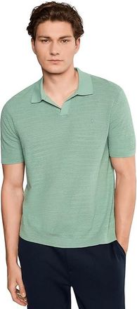 Polo Ralph Lauren Textured Cotton-Linen Sweater Mens Clothing Faded Mint/Deckwash White : 2XL, Cotton/Linen