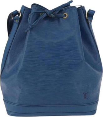 Louis Vuitton Pre-owned Bucket Bags, female, Blue, Size: ONE SIZE Pre-owned Bucket Bag