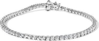 House of Brilliance 14K White Gold 4.0 Cttw Classic Lab-Grown Diamond Tennis Bracelet at Nordstrom