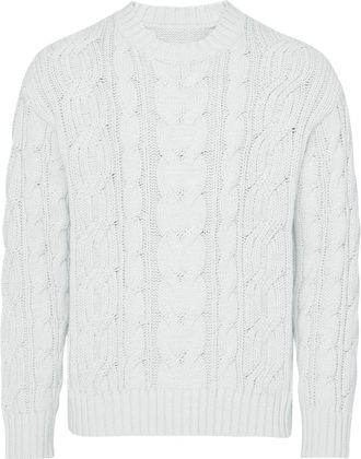 Vilebrequin Maglione a maglia intrecciata - Bianco