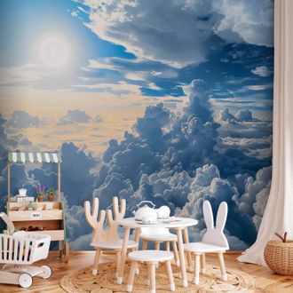 OEM Carta Da Parati Artgeist Cielo Soleggiato Blu 200x140 Cm