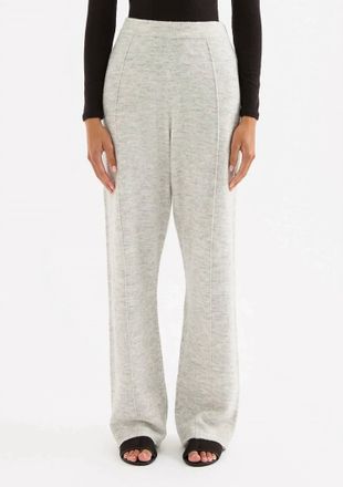Nude Lucy Dallas Knit Pants In Grey Marle