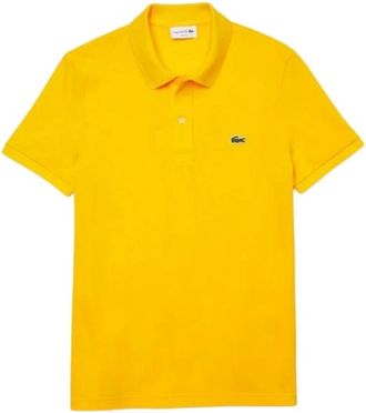 Lacoste L.12.12 Polo - Heren - Polos - Geel - S - Katoen - Tops