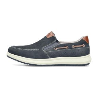 Rieker Heren, Schoenen, Blauw, Maat: 45 EU Leer