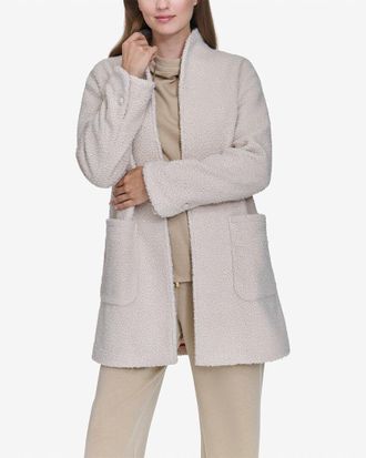 Halston Heritage Patch Pocket Topper