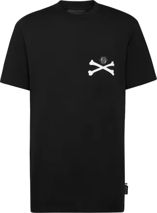 Philipp Plein Heren, Tops, Zwart, Maat: 3XL