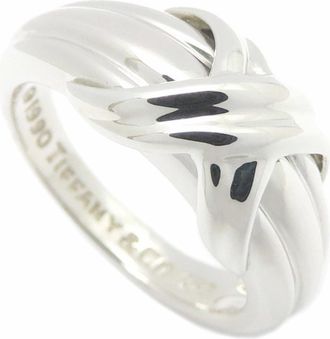 Tiffany & Co. Silver 925 Band Ring (Pre-Owned)